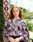 Papírový střih Alexa Blouse || Halenka