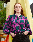 Papírový střih Alexa Blouse || Halenka