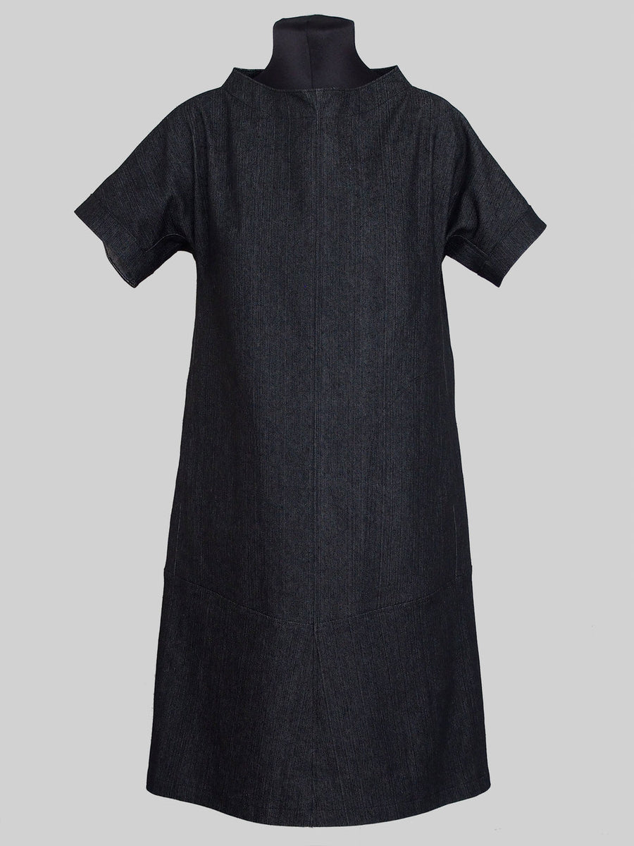 Papírový střih Cap Sleeve Dress