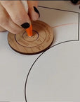 Seam circles | Pomůcka na rýsování přídavků na švy