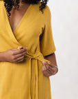 Střih Aaria Mini Wrap Dress | Šaty