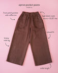 PDF střih Apron Pocket Pants | Kalhoty