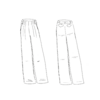Papírový střih Brooklyn Trousers