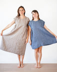 PDF střih Collage Gather Dress