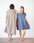 PDF střih Collage Gather Dress
