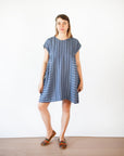 PDF střih Collage Gather Dress
