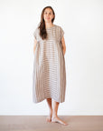 PDF střih Collage Gather Dress