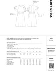 Papírový střih Cuff Dress | Šaty