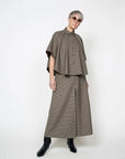 Papírový střih Poncho Shirt || Košile