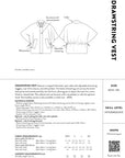 Papírový střih Drawstring Vest | Vesta