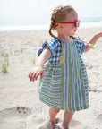 PDF střih Kids Collage Gather Dress | Šaty
