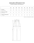 Papírový střih LE Pantalon Ceinture || Kalhoty