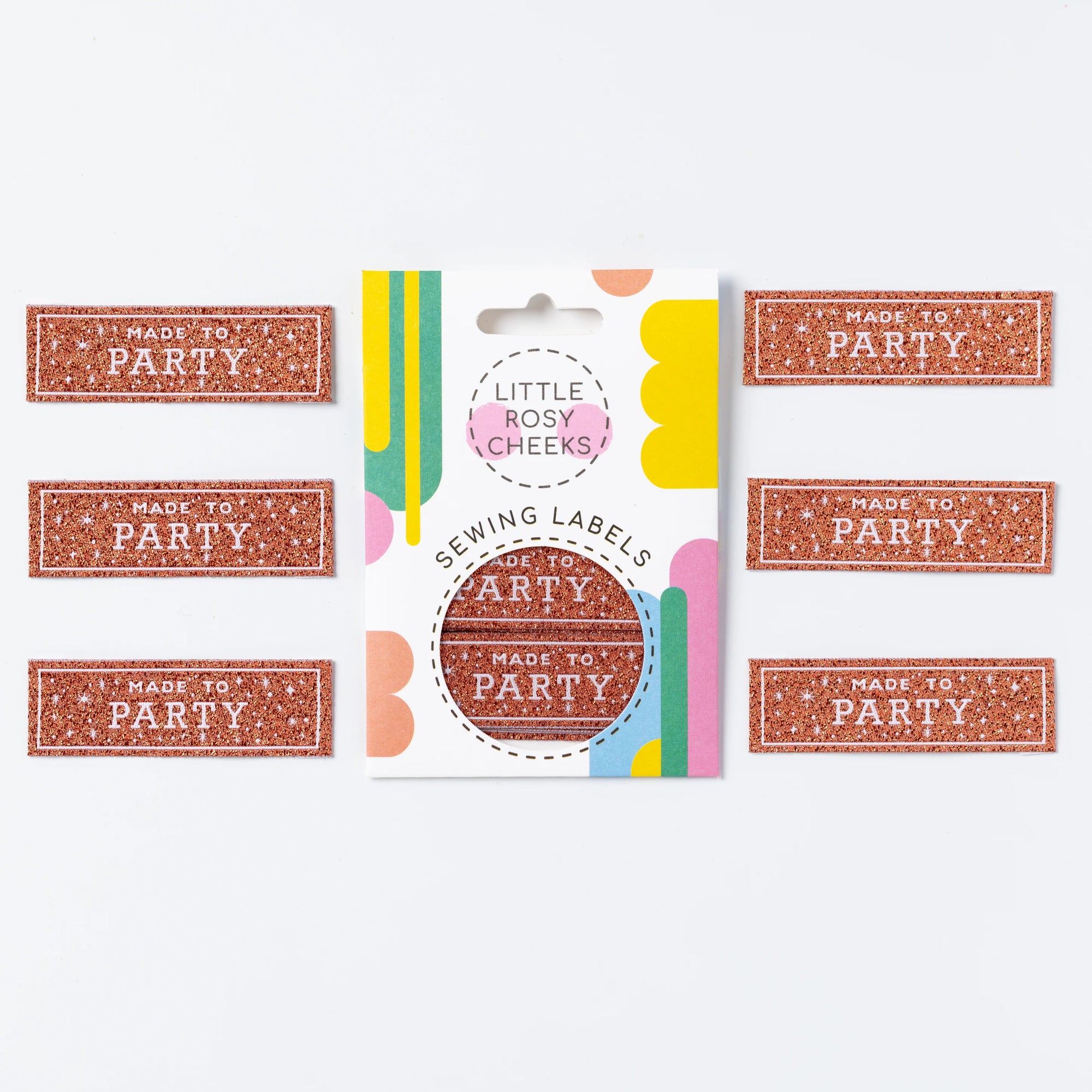 Little Rosy Cheeks "Made to Party" | Štítky na oblečení