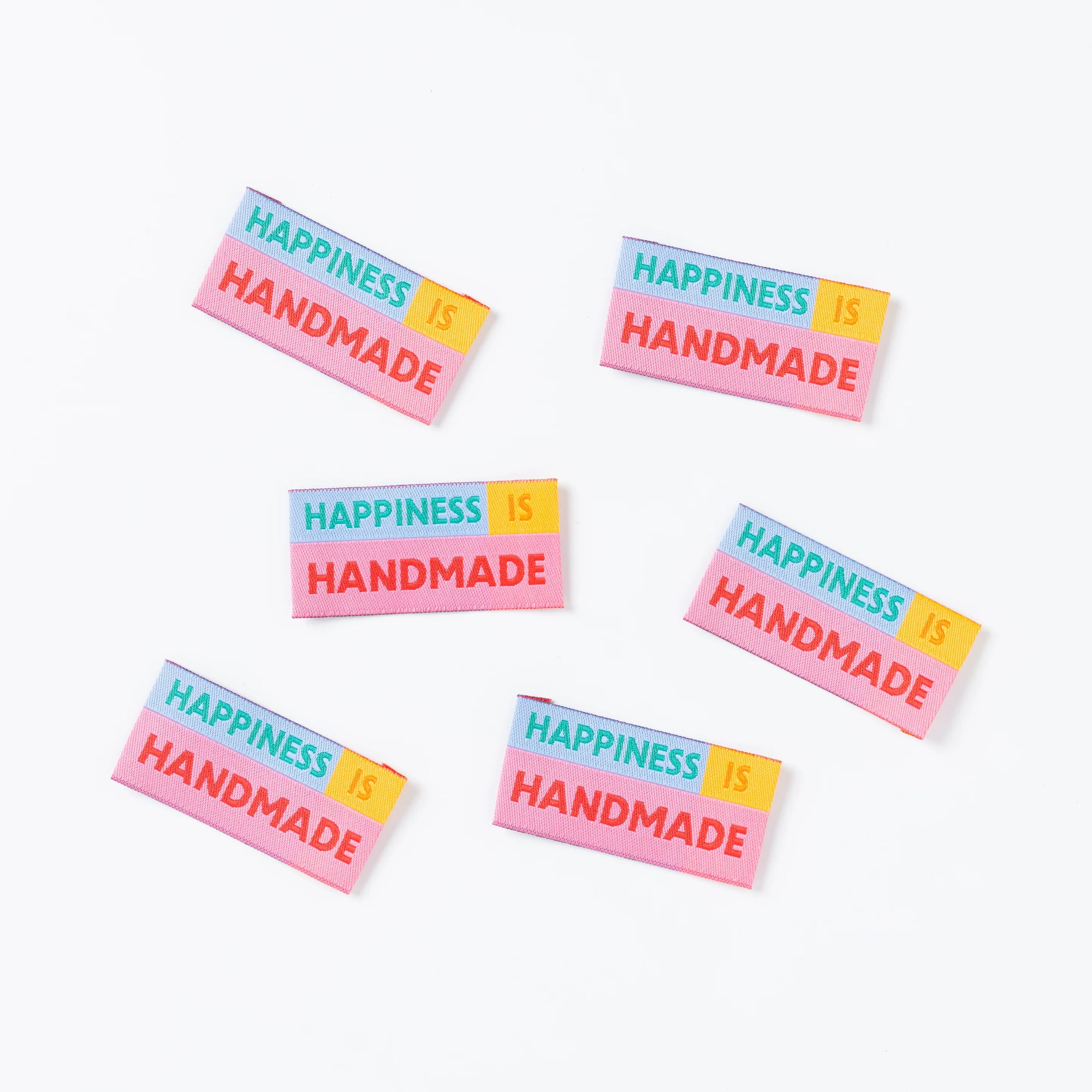 Little Rosy Cheeks "Happiness is handmade" | Štítky na oblečení