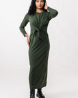 PDF střih Lyyti Tie Front Dress | Šaty