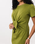 PDF střih Lyyti Tie Front Dress | Šaty