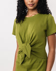 PDF střih Lyyti Tie Front Dress | Šaty