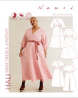 Střih Hali Wrap Dress & Jumpsuit | Overal & šaty