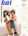 PDF střih Kai | Overal, kalhoty & šaty