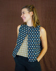PDF střih Open Back Smock Top