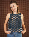 PDF střih Open Back Smock Top