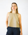 PDF střih Open Back Smock Top
