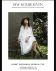 Papírový střih Romey Gathered Dress & Top || Šaty & top