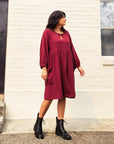 Papírový střih Romey Gathered Dress & Top || Šaty & top