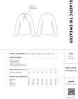 Papírový střih Elastic Tie Sweater
