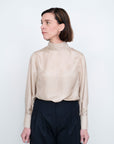 Papírový střih Tie Bow Blouse