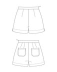 Střih Verso Trousers & Shorts || Kalhoty & šortky