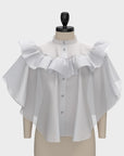 Papírový střih Poncho Shirt || Košile