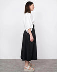 Papírový střih V-Neck Cuff Top