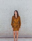 PDF střih Atlas Wrap Dress || Šaty