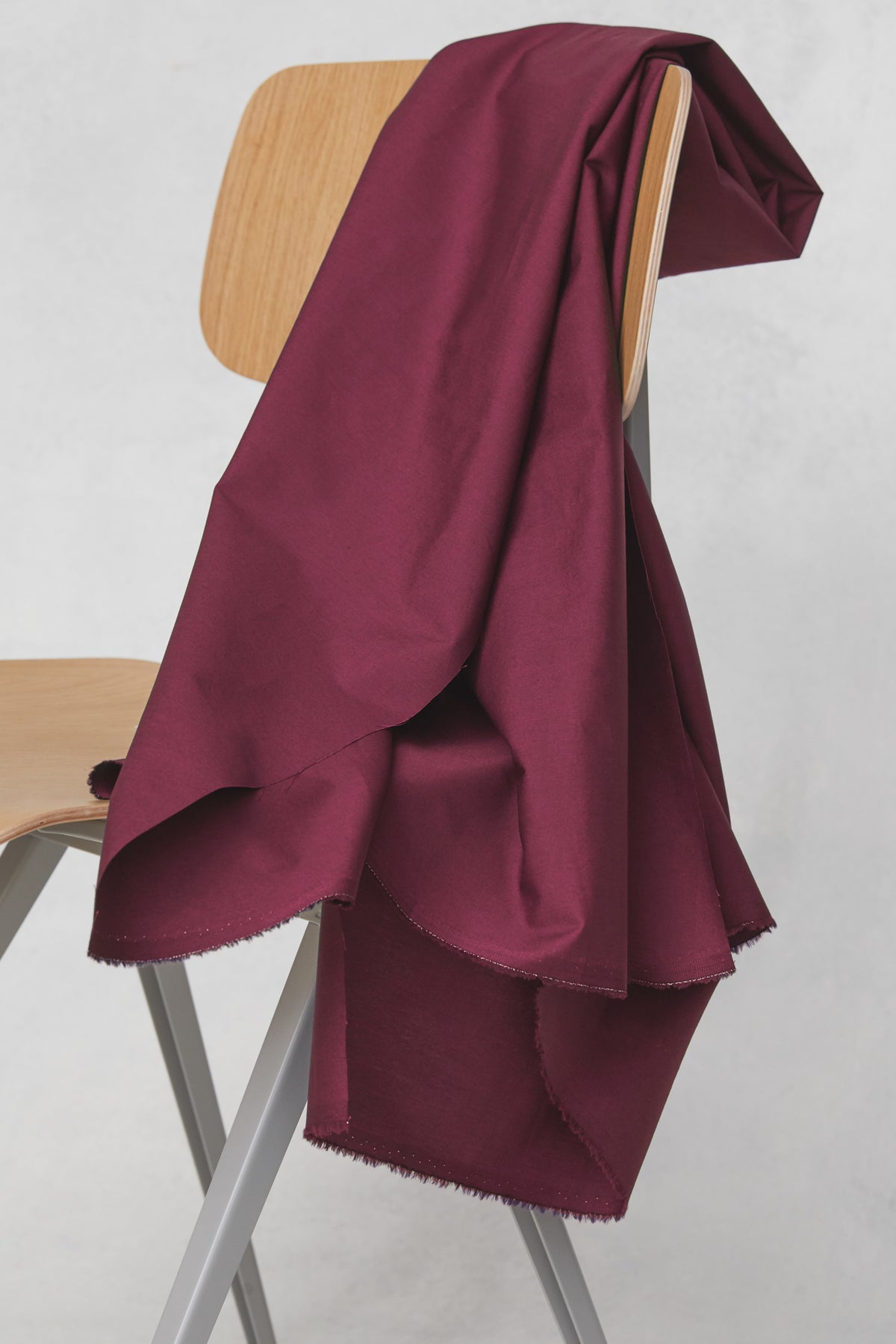 Organic Papertouch Poplin: Fuchsia || Bavlněný popelín