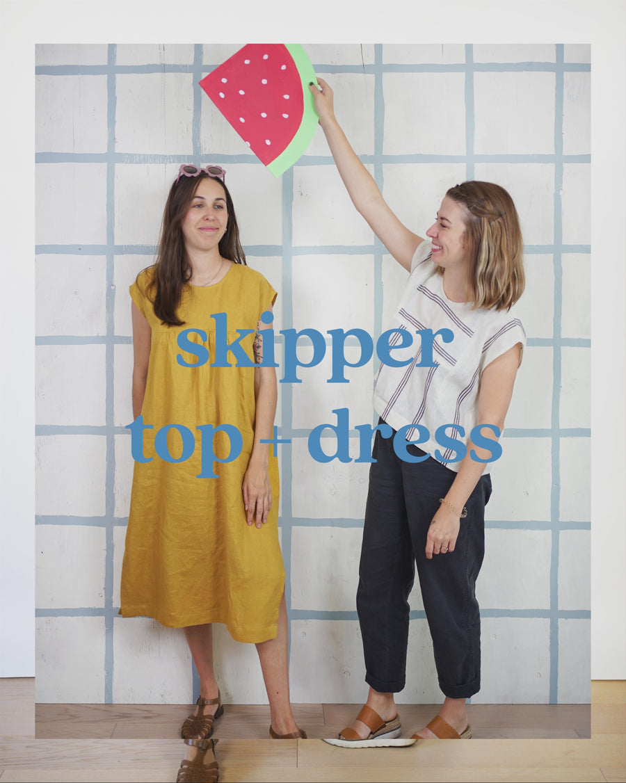 PDF střih Skipper Top & Dress