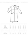 Papírový střih V-Neck Coat