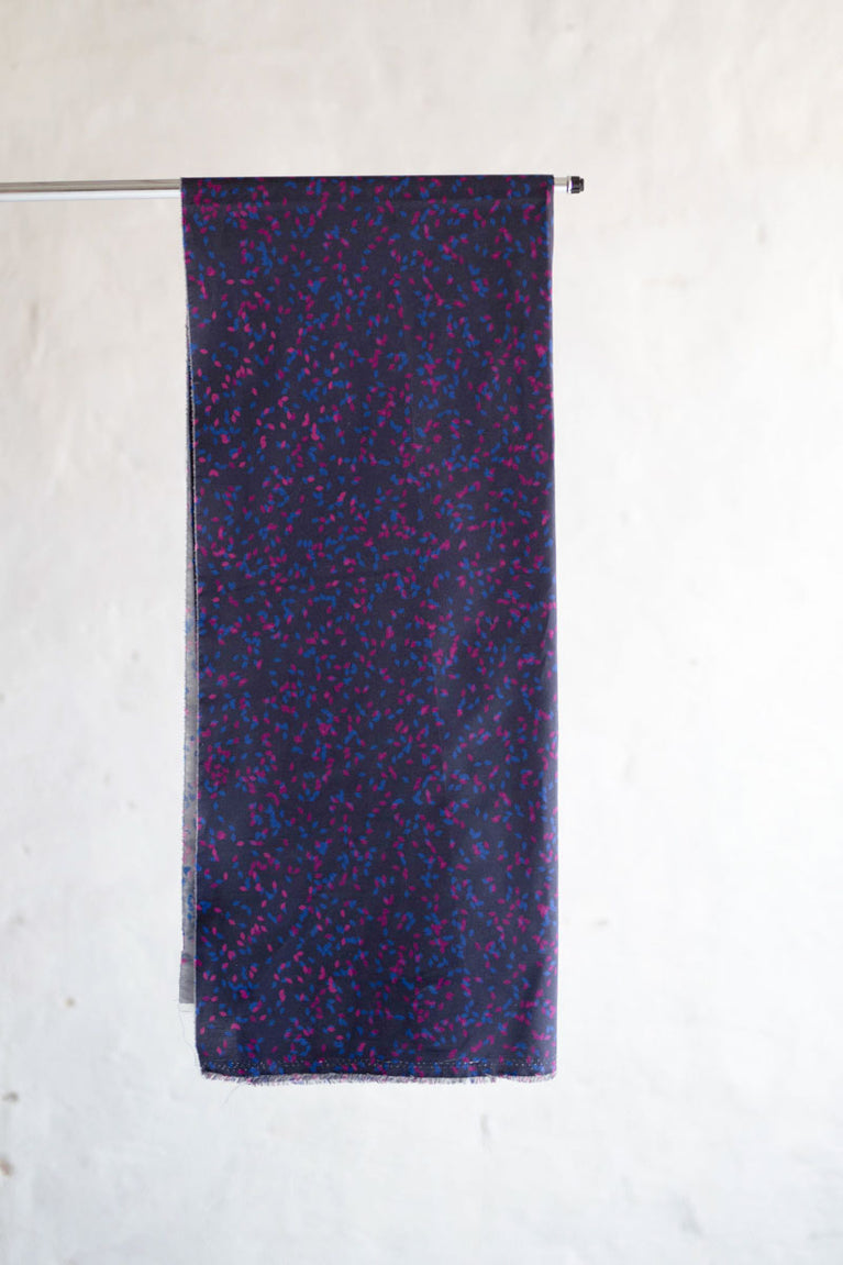 Tilly Cotton Poplin: Indigo Night|| Bavlněný popelín