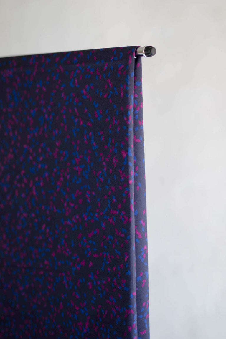 Tilly Cotton Poplin: Indigo Night|| Bavlněný popelín