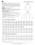 PDF střih Collage Gather Top XXS - 6XL