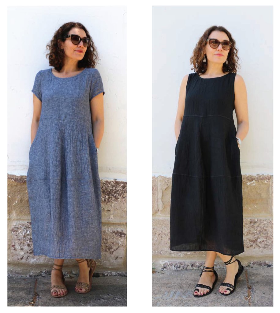 Papírový střih Eva Dress