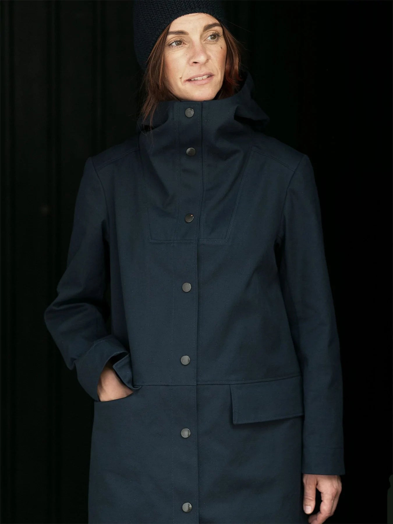 Papírový střih Hoodie Parka XS-2XL