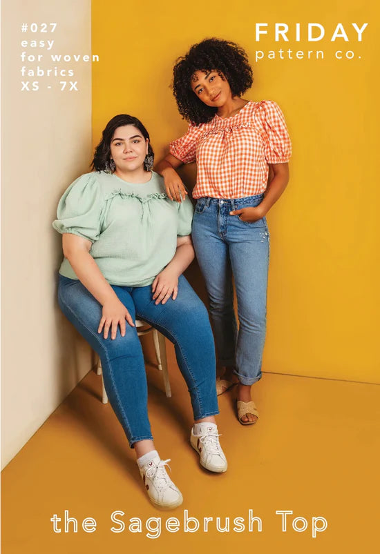 Papírový střih Sagebrush Top