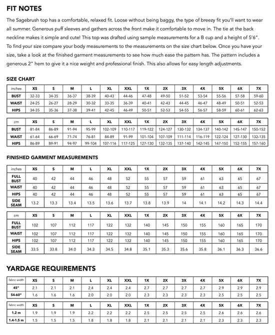 Papírový střih Sagebrush Top