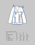 Papírový střih Wrap Jacket