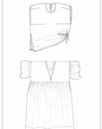 PDF střih ZW Soft blouse