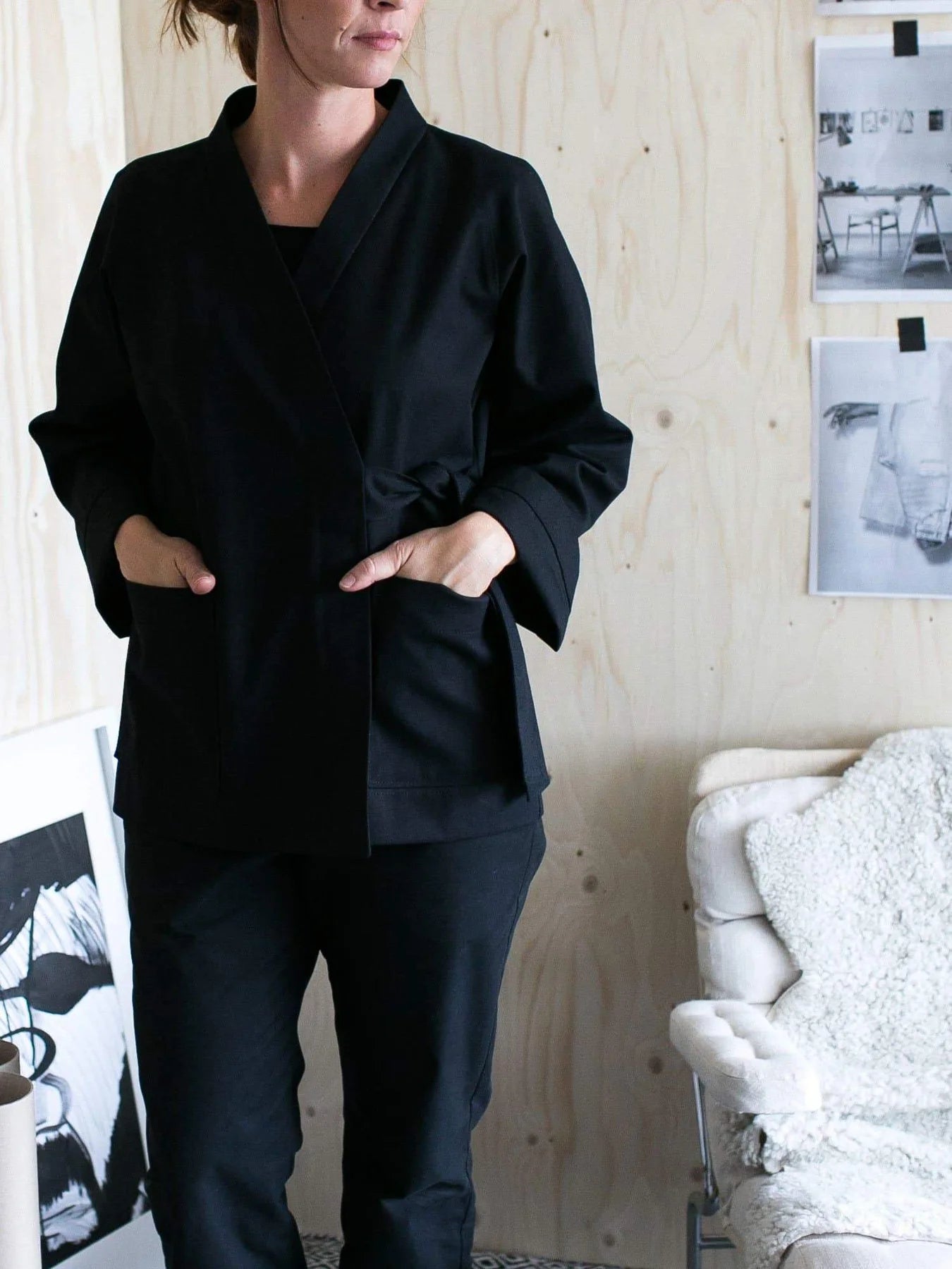 Papírový střih Wrap Jacket