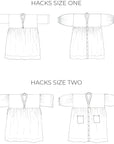 PDF střih ZW Gather Dress