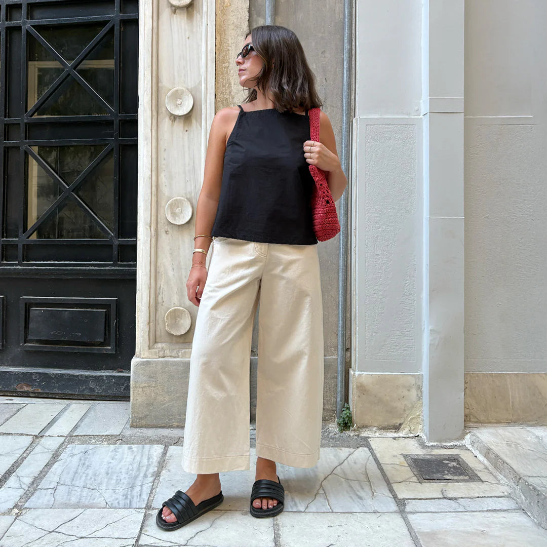 Papírový střih Alba Pants | Kalhoty