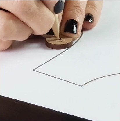 Seam circles | Pomůcka na rýsování přídavků na švy